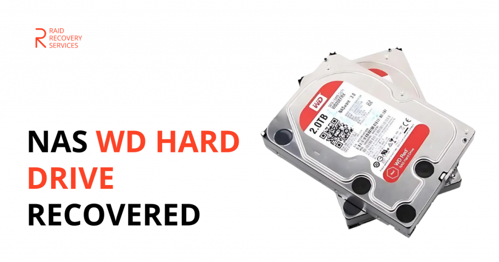 WD Red NAS Hard Drive Recovery