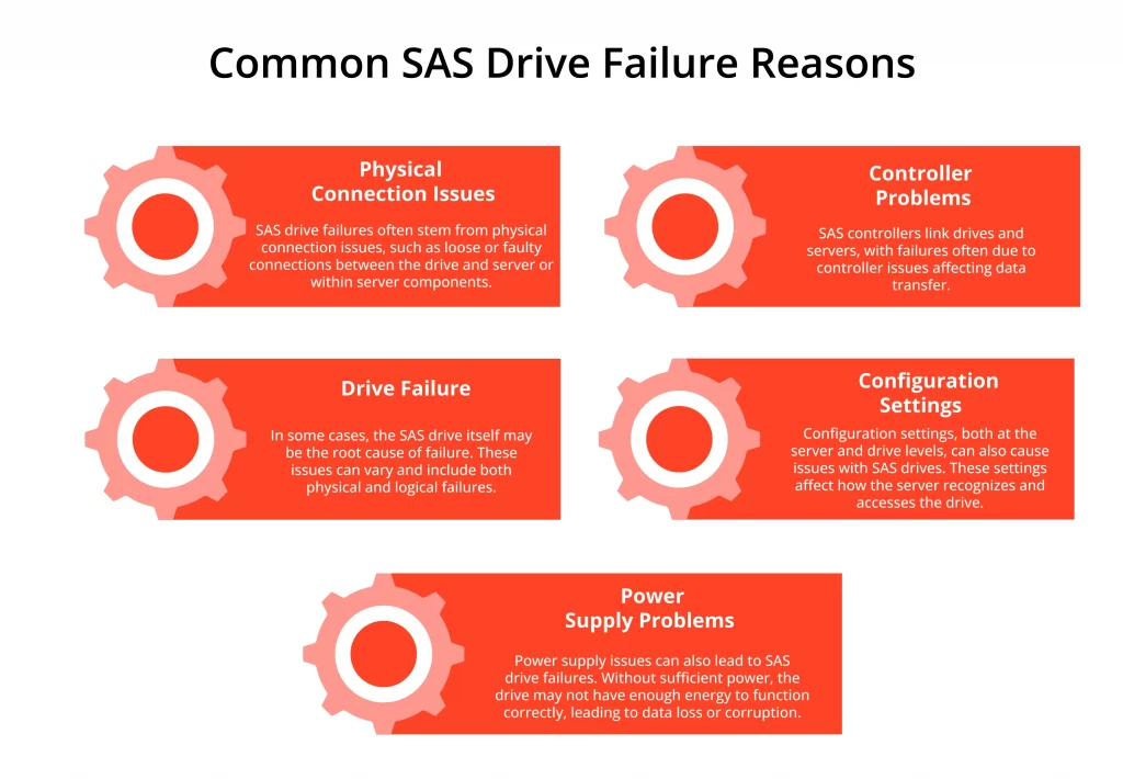 Common Reasons for SAS Drive Not Showing Up